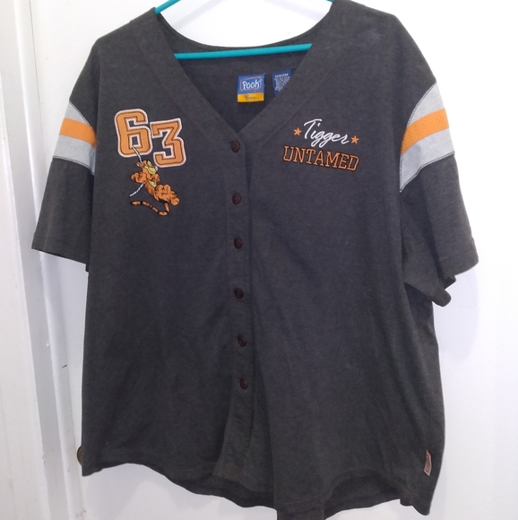 Disney Tops - Disney Plus Size Women's Tigger From Pooh Top